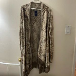 Brown cardigan